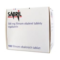 Сабрил (Вигабатрин) таблетки 500мг №100 (100 таблеток) в Кургане и области фото