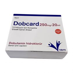 Добутамин Добкард Dobcard (dobutamine) р-р д/ин амп 250мг/20мл в Кургане и области фото