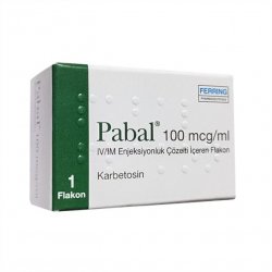 Пабал (Карбетоцин) р-р д/в/в и в/м введ 100мкг/мл амп 1шт в Кургане и области фото