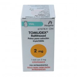Томудекс (Ралтитрексид) лиофилизат д/пригот р-ра д/инф 2мг фл. 1шт в Кургане и области фото