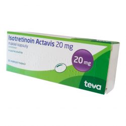 Изотретиноин Actavis (аналог Акненормин, Aknenormin) капс. 20мг 30шт в Кургане и области фото
